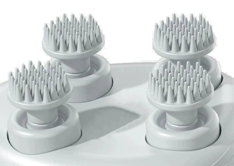 Electric Head Massager USB Rechargable Scalp Massager Body Massage Health Care Shoulder Neck Deep Tissue Kneading Massage Gift