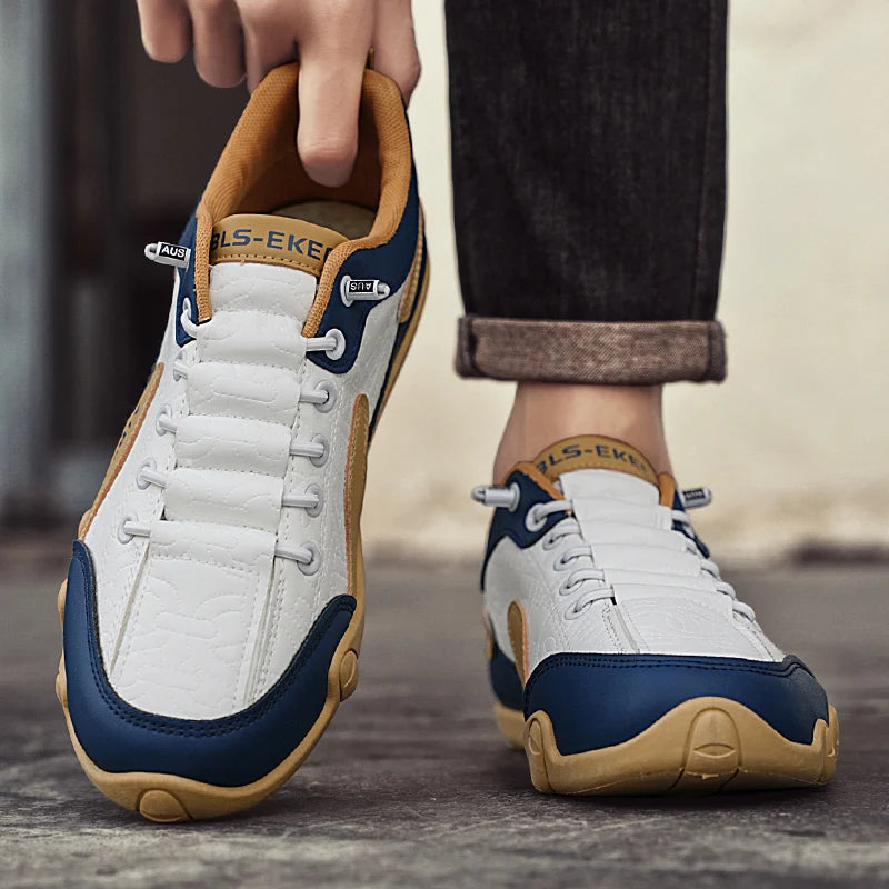 Men's Casual Shoes, Fashionable and Versatile Slip-On Slip-Ons, Suitable for Outdoor Sports, Daily Wear, Flats-Soled Comfortable Driving Shoes, Men's Shoes, Walking Shoes