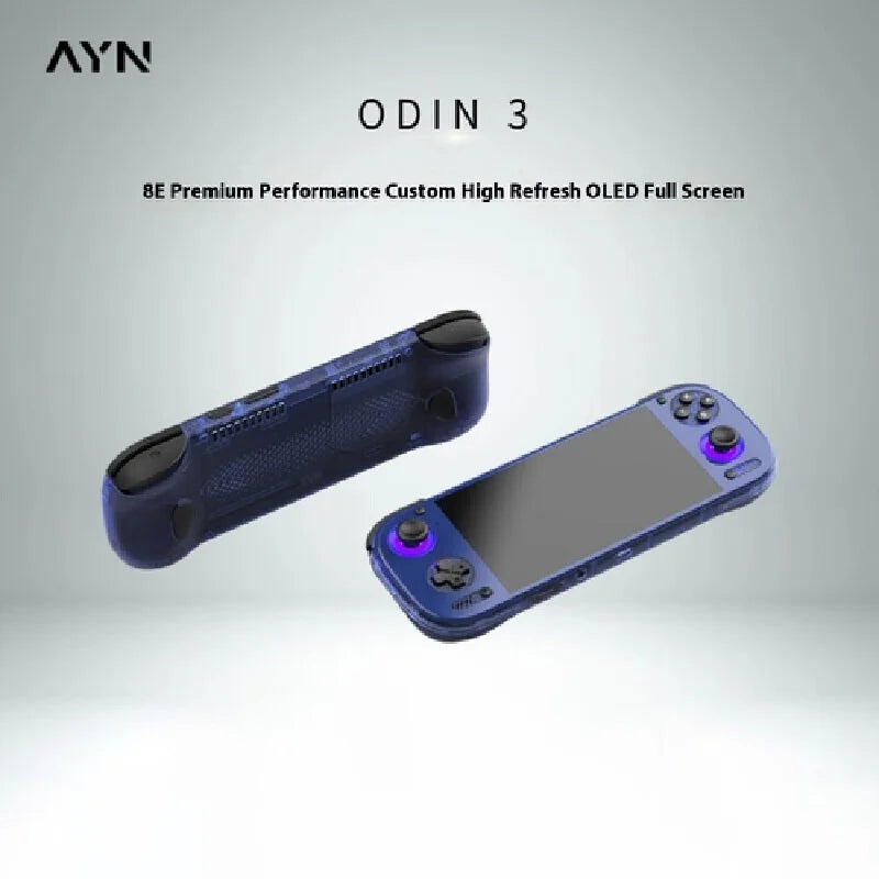 AYN Odin 3 Game Console 6Inch 1080P 120Hz AMOLED Screen Game Console 8000mAh Hall-Effect Joystick/Trigger Handheld Game Consoles