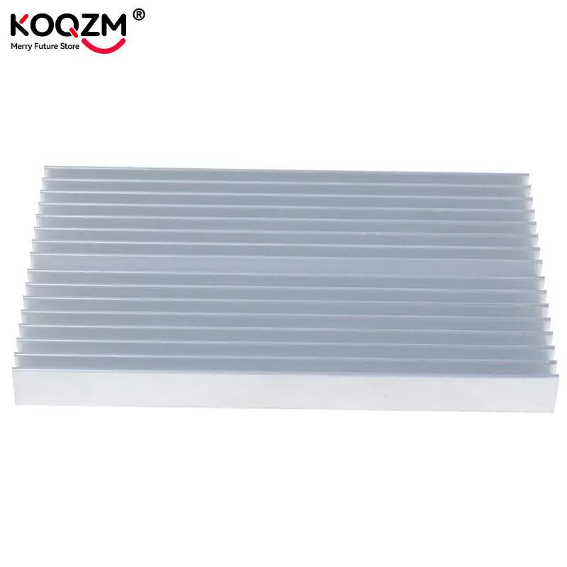 100*60*10mm DIY Cooler Aluminum Heatsink Grille Shape Radiator Heat Sink Chip for IC LED Power Transistor