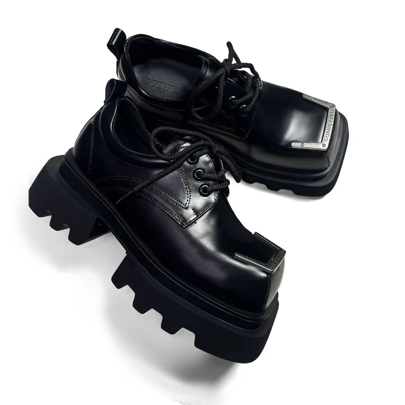 Luxury Brand Men's Shoes Fashion Woman Shoes Couple Style Sneakers Women 2026 Autumn Comfortable Non-slip Leather Shoes Zapatos