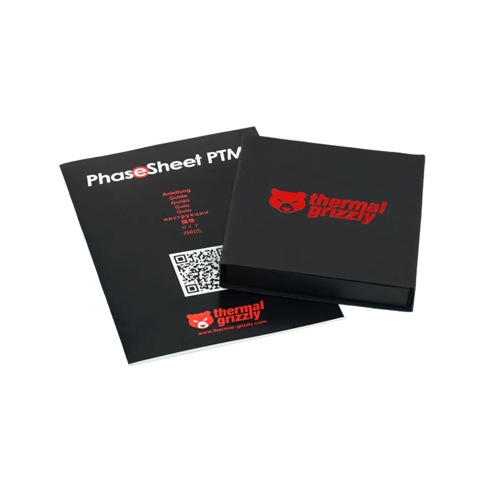 Thermal Grizzly PhaseSheet PTM Thermal Silicone Pad 50x40mm CPU Silicone Grease Sheet Change 0.2mm Thermal Grease Phase