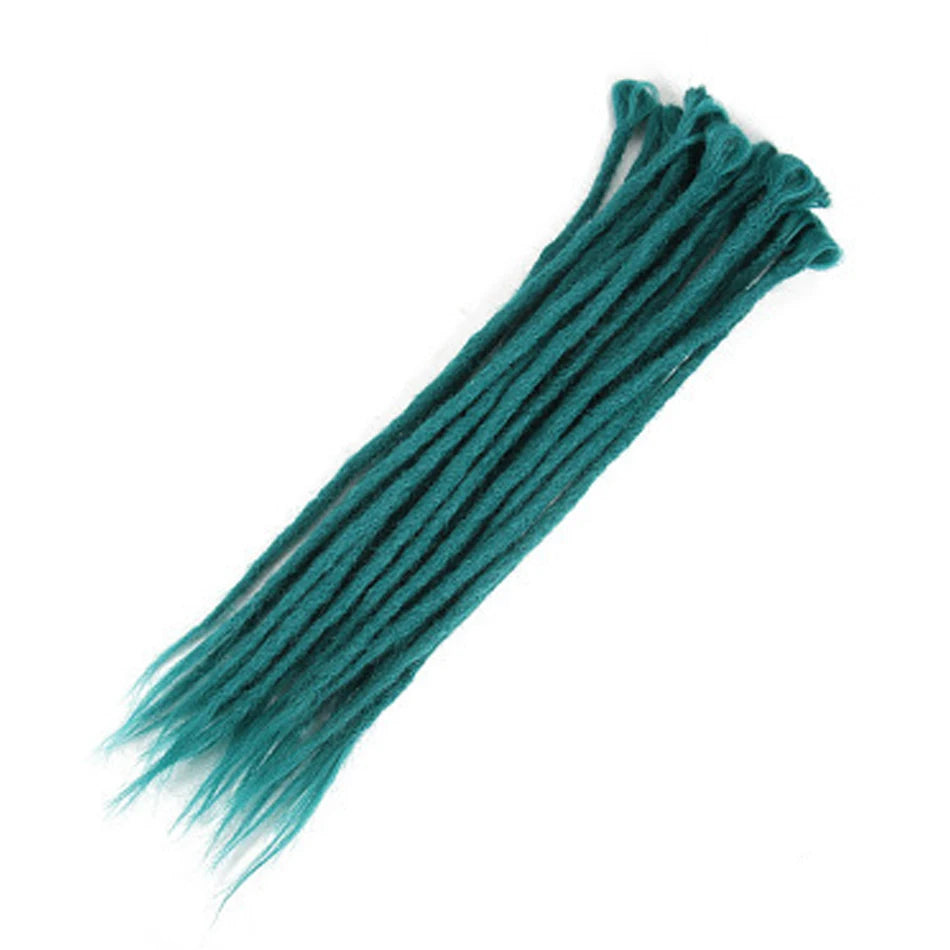Synthetic Handmade Dreadlocks Crochet Braids Hair Extensions For Black Women Colored Dreadlocks Hair  Faux Locs braiding Hair