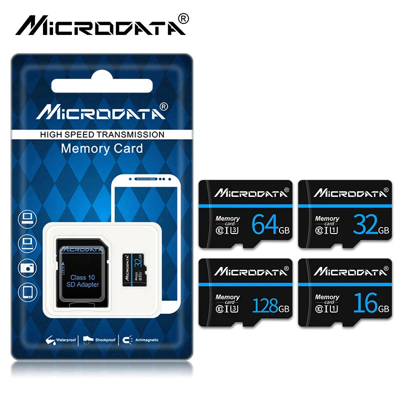 Micro TF sd cards  4GB 8GB 16GB 128GB 64GB 32GB 16GB Mini Memory Cards High Quality free adapter for smartphone