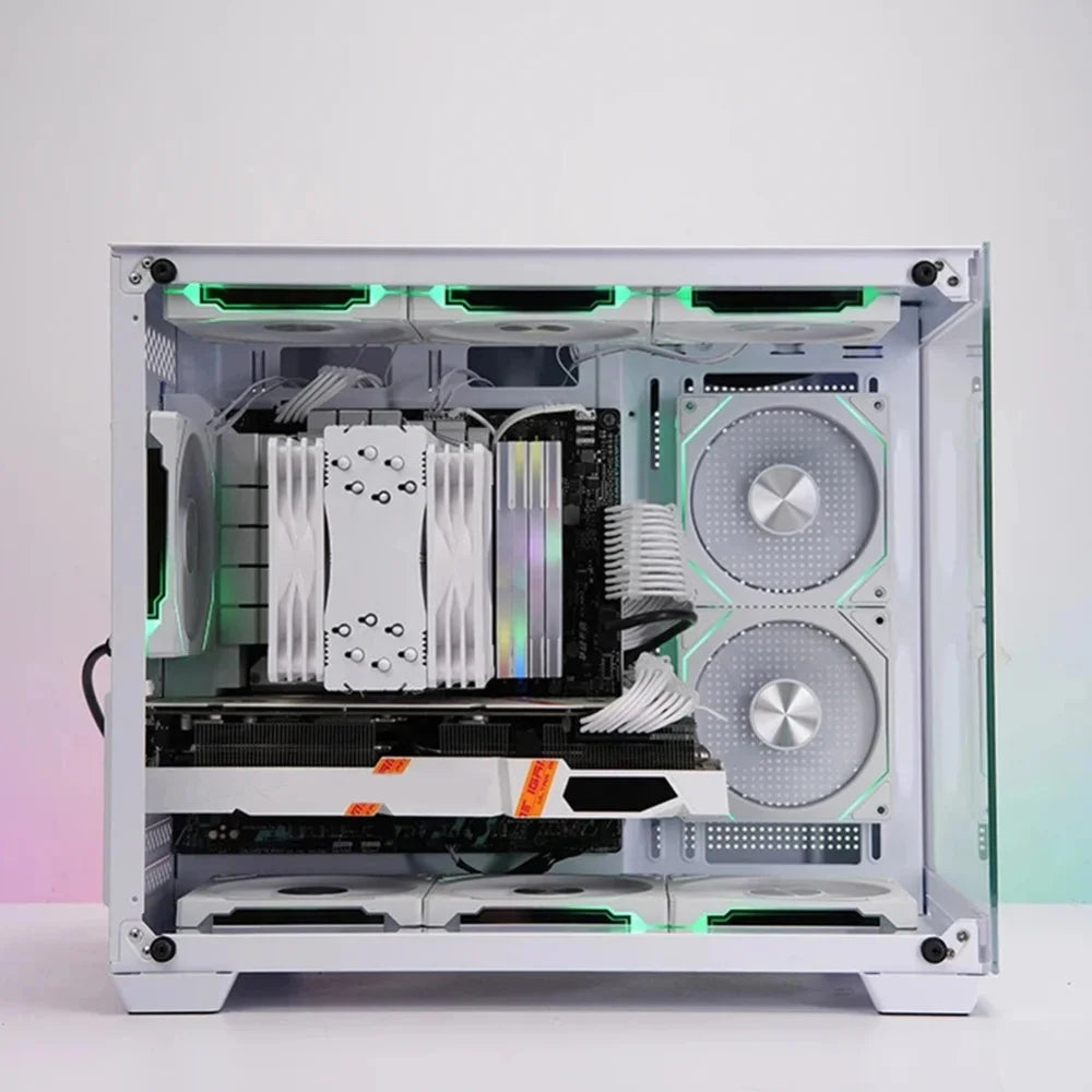 PRISM 4 PRS ARGB CPU Fan 4PIN PWM Silent Chassis Fan 120mm Infinite Mirror 5V 3PIN Motherboard Light Sync Case Cooler Fan