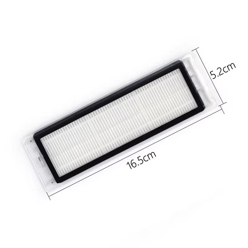 Hepa Filter Replacement for Xiaimi Roborock S5/S50/S51/S55/S6/S5 Max/S6 MaxV/S6 Pure - Washable Vacuum Sweeper Filter Spare Part