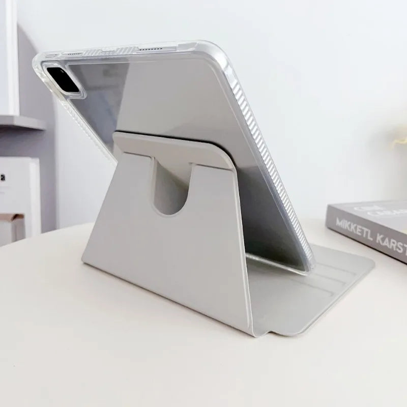 360 Rotation Case For Ipad Pro 12.9 Air 11 13 Pencil Holder Cover Ipad 10.2 7/8/9th 10th 11th 10.9 Air 5 4 3 2 9.7 Mini6 7 funda