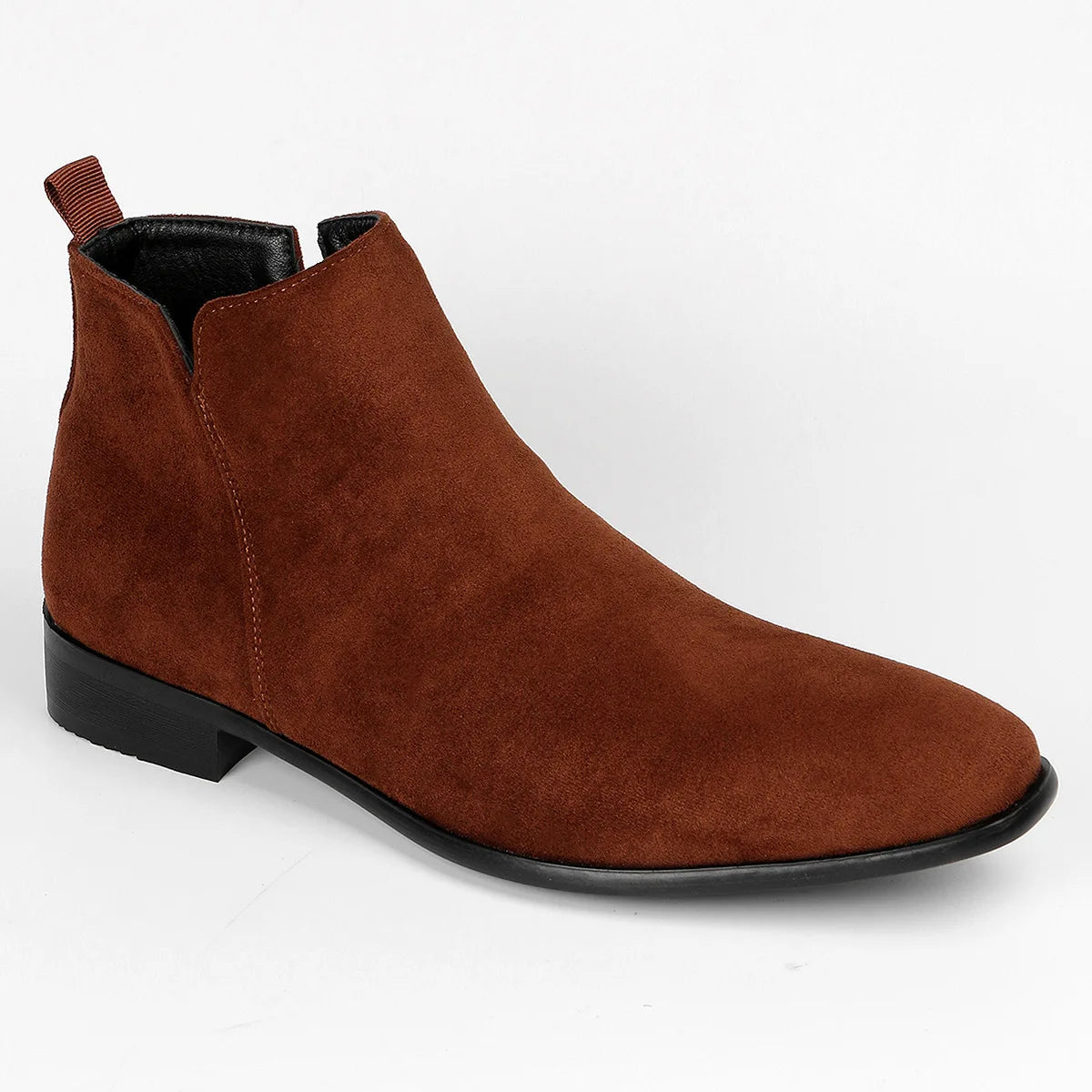 Men's Chelsea Boots Luxury Casual Leather Boot 2025 New Suede Ankle Boots for Men Business Dress Boots Big Size 48 Botas Hombre