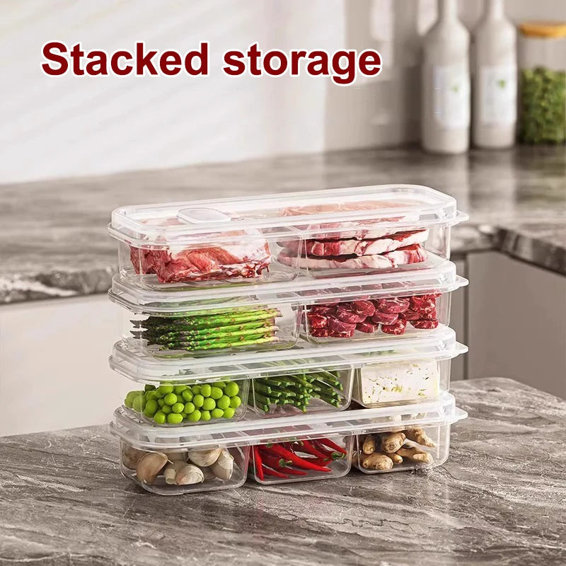 Maximum Capacity Home Food Storage Box; Ideal for Refrigerated Meat Vegetable Preservation