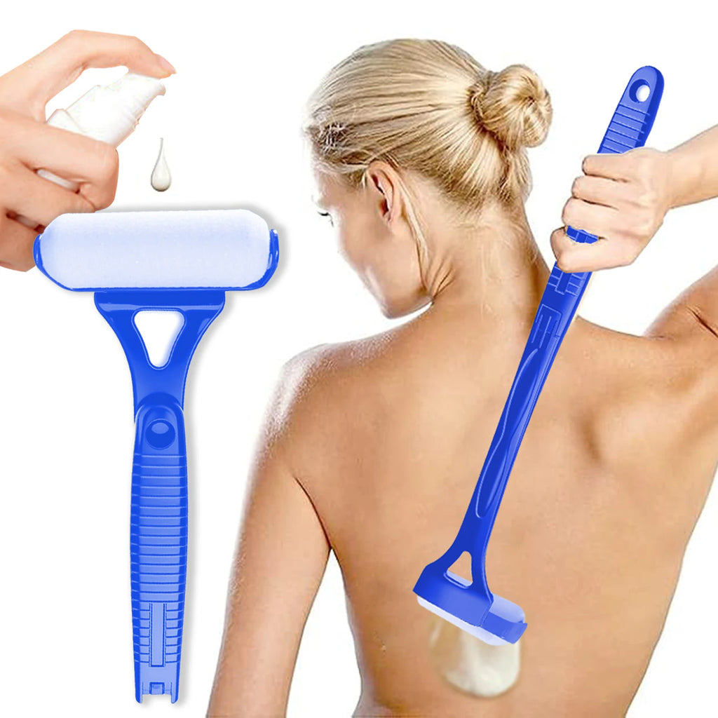 Detachable & Foldable Lotion Applicator for Back & Body - Massage Tool, Portable Storage