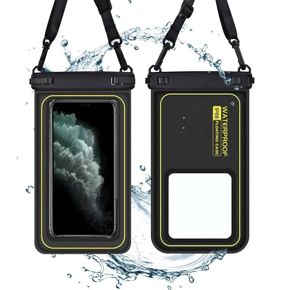Touch Screen Waterproof Phone Bag Transparent PVC Mobile Phone Waterproof Bag Underwater Dry Universal