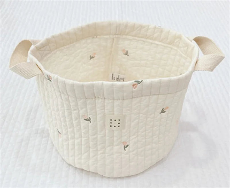 Baby Bags Cute Bear Embroidery Diaper Bag Caddy Nappy Cart Storage Mummy Maternity Bag for Newborn Diapers Toys Organizers
