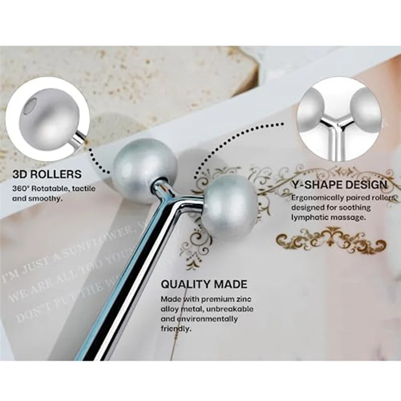 1 Piece Facial Roller Facial Sculpting Tool Face Slimming Massage Roller For Contouring, Jawline