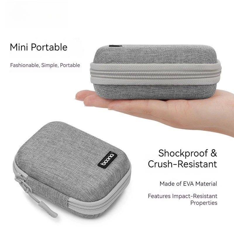 Shockproof Electronics Organizer Case for Power Adapter Cable Storage Bag Bluetooth Earphone Case Travel Small Tech Gadget Pouch