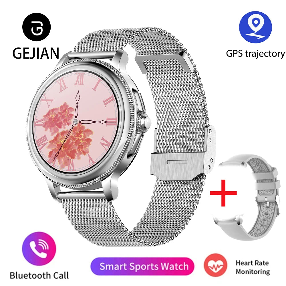 Smart Watch for Women 1.2" Bluetooth Call 100+ Sport Modes Fitness Tracker with Heart Rate/Sleep/SpO2 Monitor IP67 Waterproof