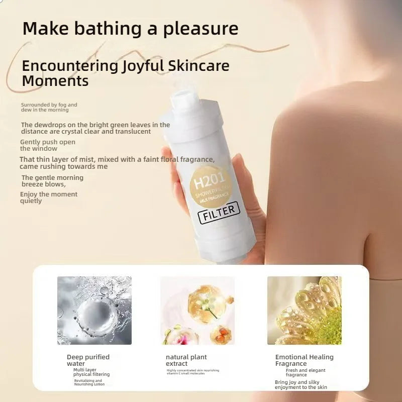 Filter Shower Fragrance Vitamin C Aromatherapy Softener Purifier For Hard Water Removes Residual Chlorine Bathroom Accessories