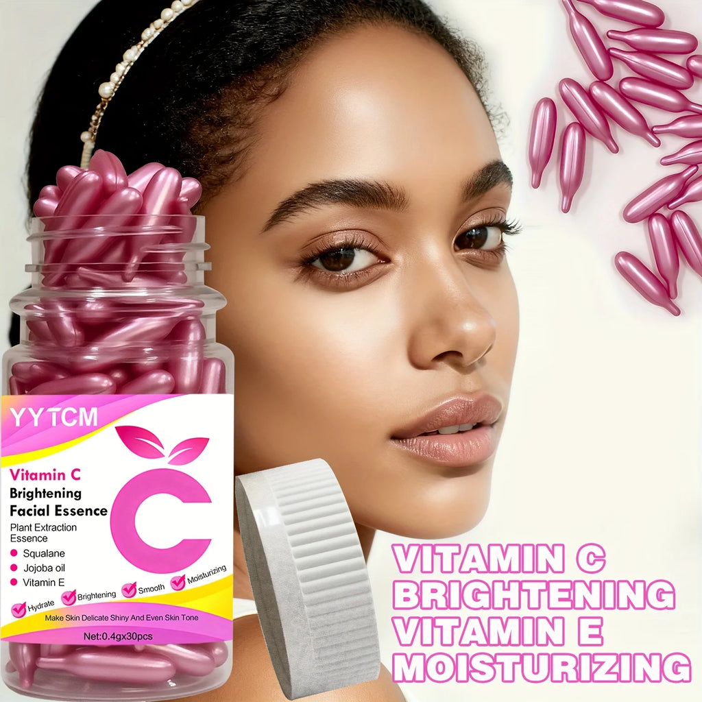 Vitamin C Skin-Brightening Capsule Essence - Hydrating & Moisturizing Serum