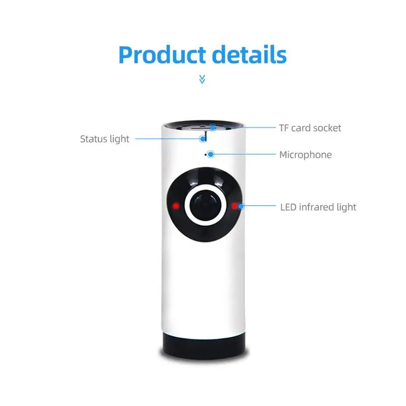V380 1080P HD IP Camera WiFi  Camera Baby Monitor Night Vision Security Home Surveillance Camera Two-Way Audio Baby Pet Monitor