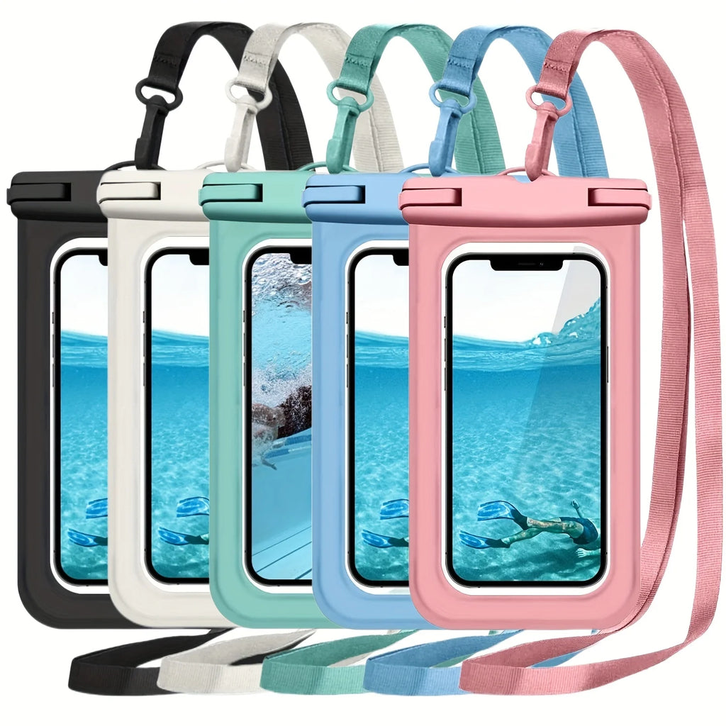 Universal Extra-Large Waterproof Pouch, Underwater Dry Bag For Smart Phones, Waterproof Phone Bag