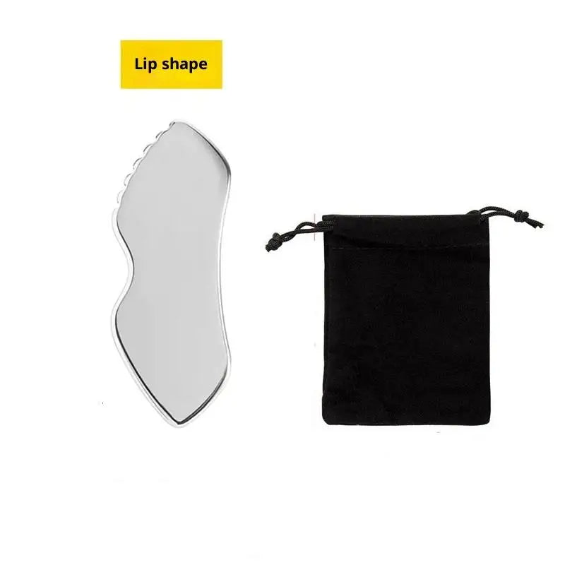 Gua Sha Board Guasha Massage For Face Stainless Steel Body Massager Facial Scraping Plate SPA Guasha Scraper For Neck Back