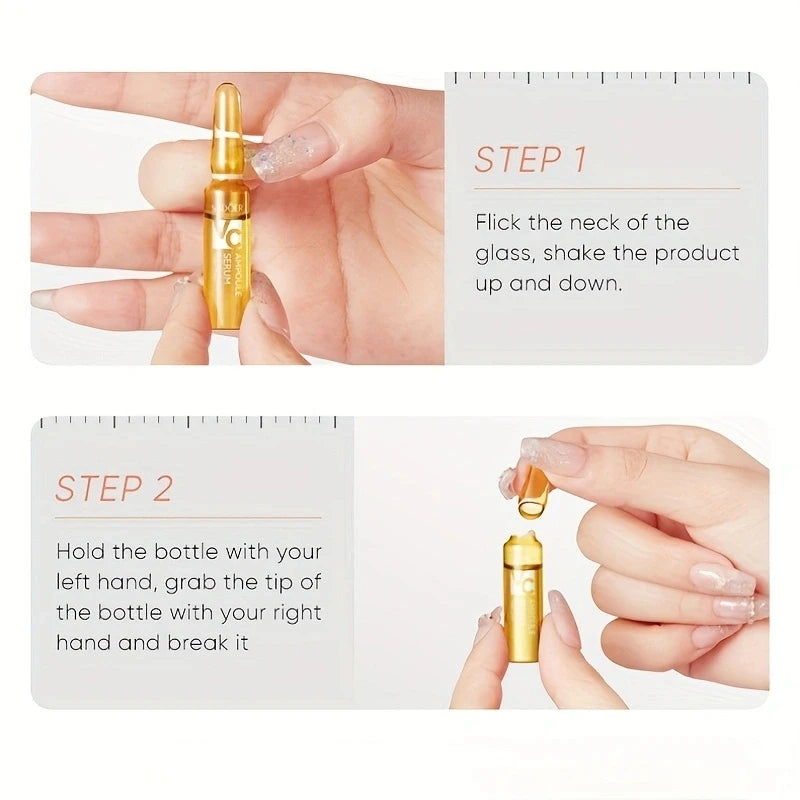 Vitamin C Face Serum - 7 x 2ml Vials per Box, Brightening & Anti-Aging