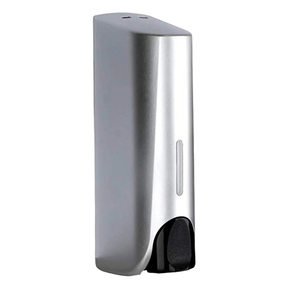 350ML Shower and Lotion Dispenser Waterproof Shampoo Shower Gel Container Wall Mount with Clear Window for Home Hotel Restaurant