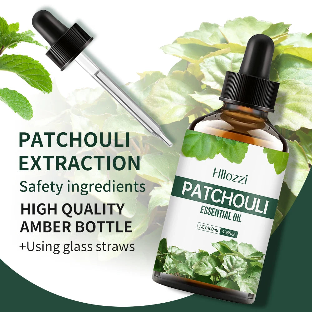 Patchouli essential oil, body massage oil, hair care, for diffuser, moisturizing, nourishing, hydrating,