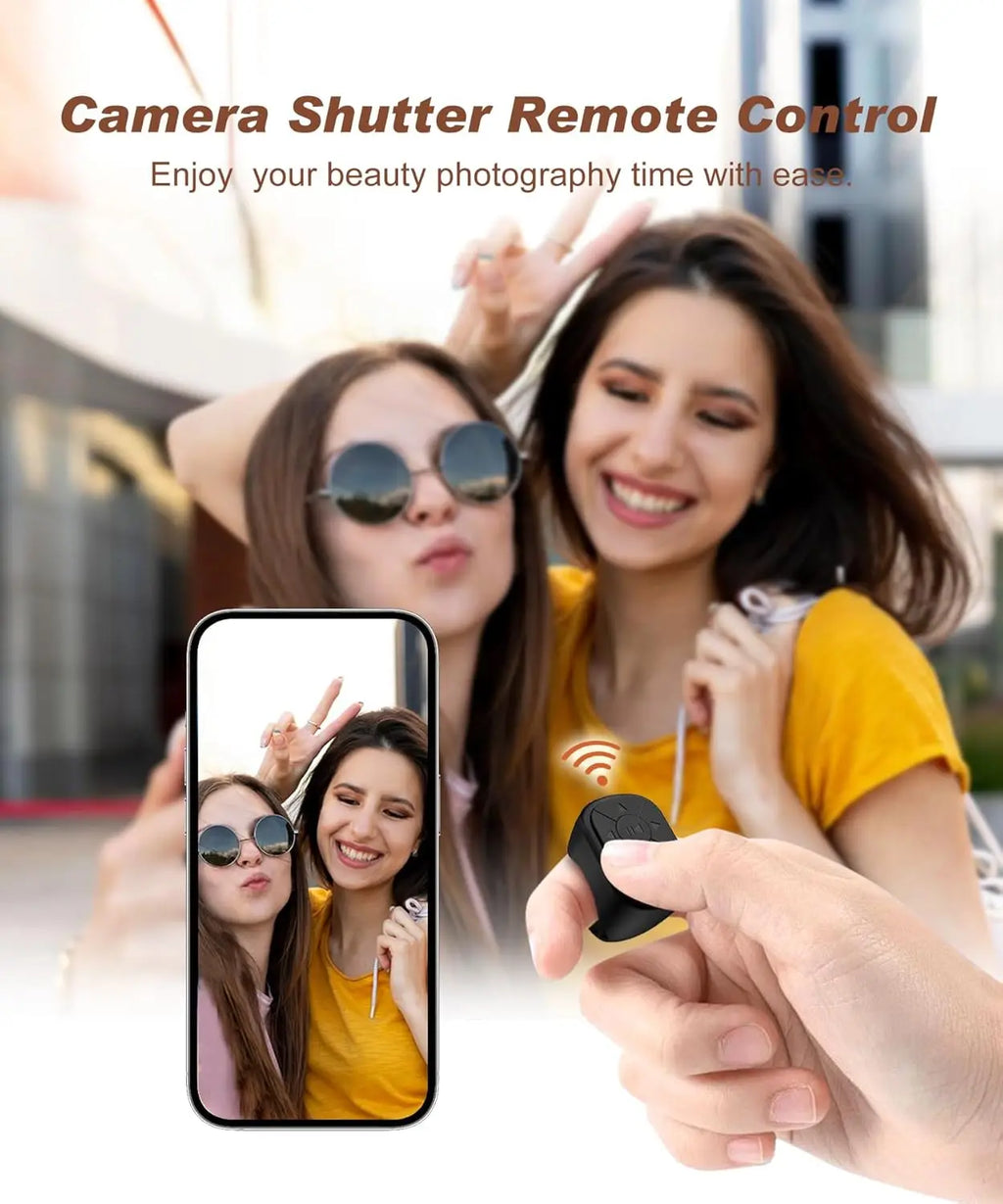 TikTok Remote Control Ring - Hands-Free Scrolling for iPhone & Android