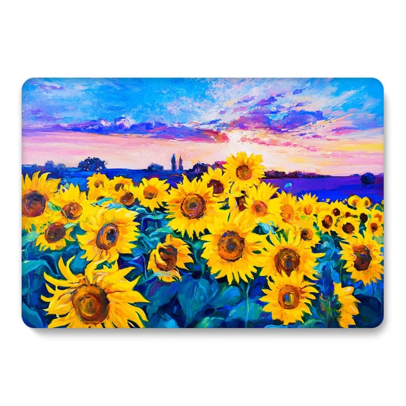 Oil Painting for Macbook Air 13 Case M1 2020 A2337 Laptop A2681 2022 M2 Cover Pro 12 14 Inch 2021 Starry Night A1466 A2179 Funda