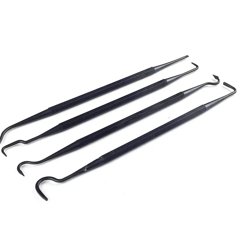 Cleaning Tool Double-end Mini Wire Brush Set Stainless Steel Brass Nylon Cleaning Polishing Detail Metal Rust Brush
