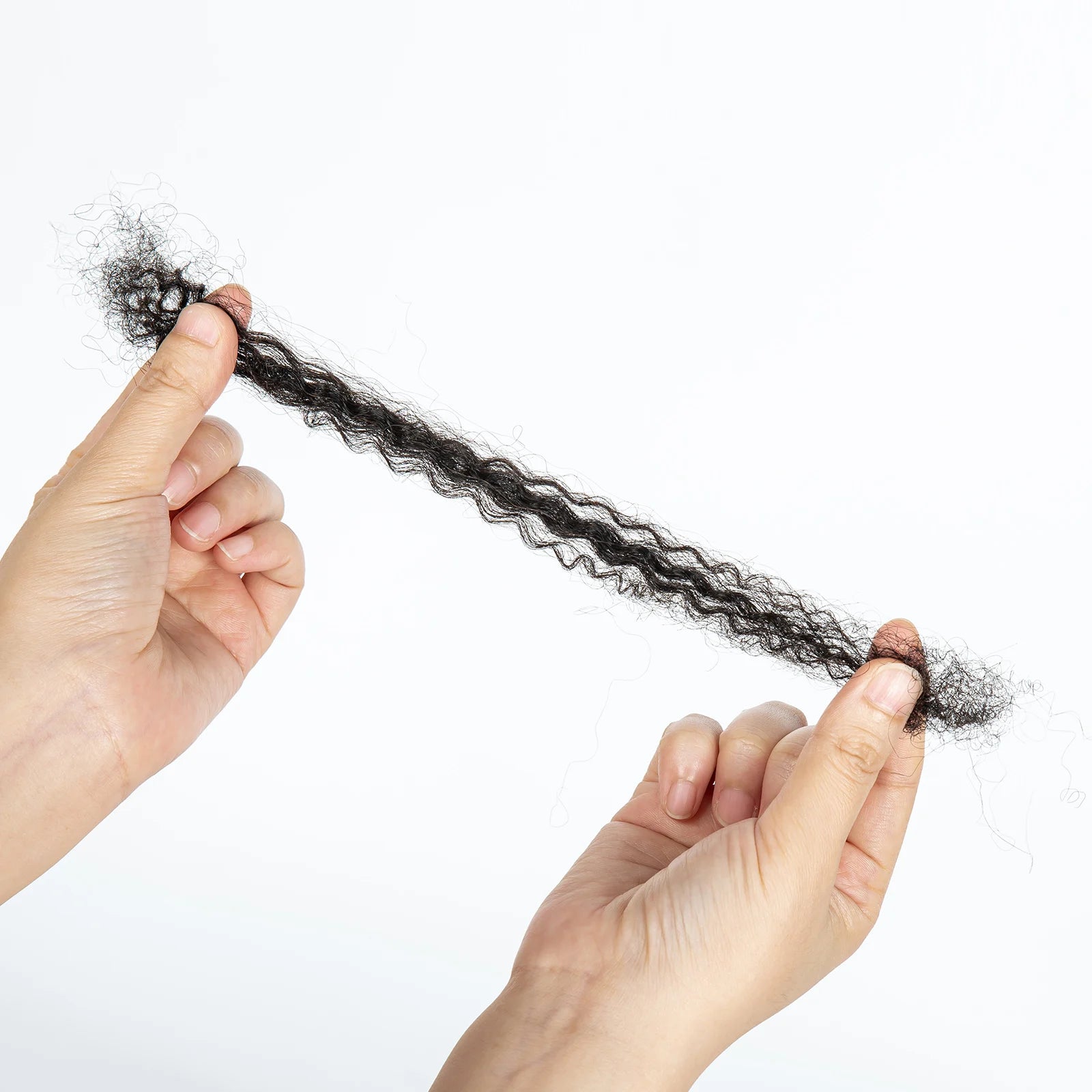 10-16Inch Natural 4C Afro Kinky Curly Bulk Human Hair Extensions No Weft Brazilian Remy Bulk for Locs Braiding Hair