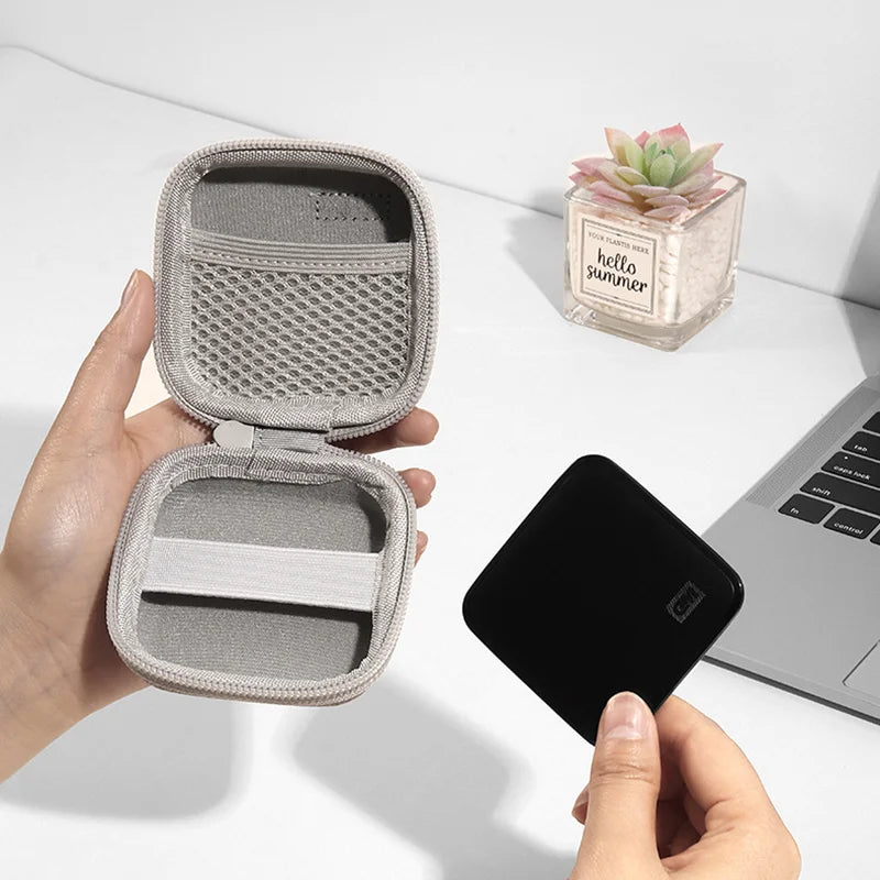 Shockproof Electronics Organizer Case for Power Adapter Cable Storage Bag Bluetooth Earphone Case Travel Small Tech Gadget Pouch