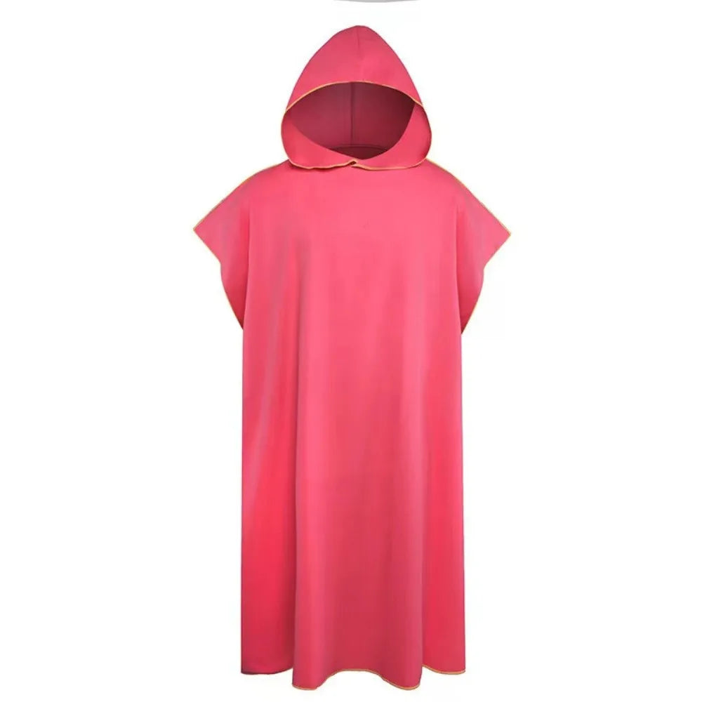 Microfiber Quick-drying Swimming Towels Absorbent Hooded Swimming Dry Towels Quick Dry Windproof Beach Poncho Towels Swimming