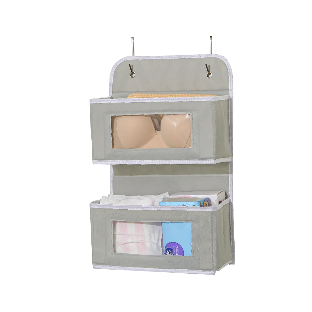 Over-The-Door Hanging Organizer - Extra Large Multi-Layer Storage Bag for Toys Dorm Room Essentials & Closet Organization System