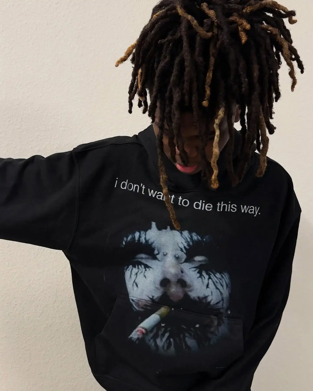 Vintage Style Hoodie Embroidery Print Hoodies Women Grunge Sweatshirt Tops Streetwear Harajuku Gothic Y2k Women Clothing