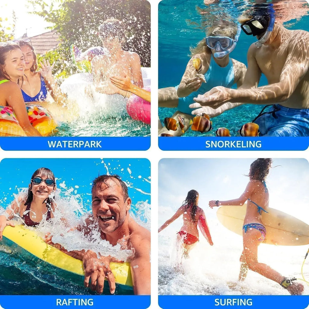 Airbag Waterproof Mobile Phone Bag Diving Protective Cover Waterproof Item Bag Anti-lost Bag for Beach Cruise Spring Water Park
