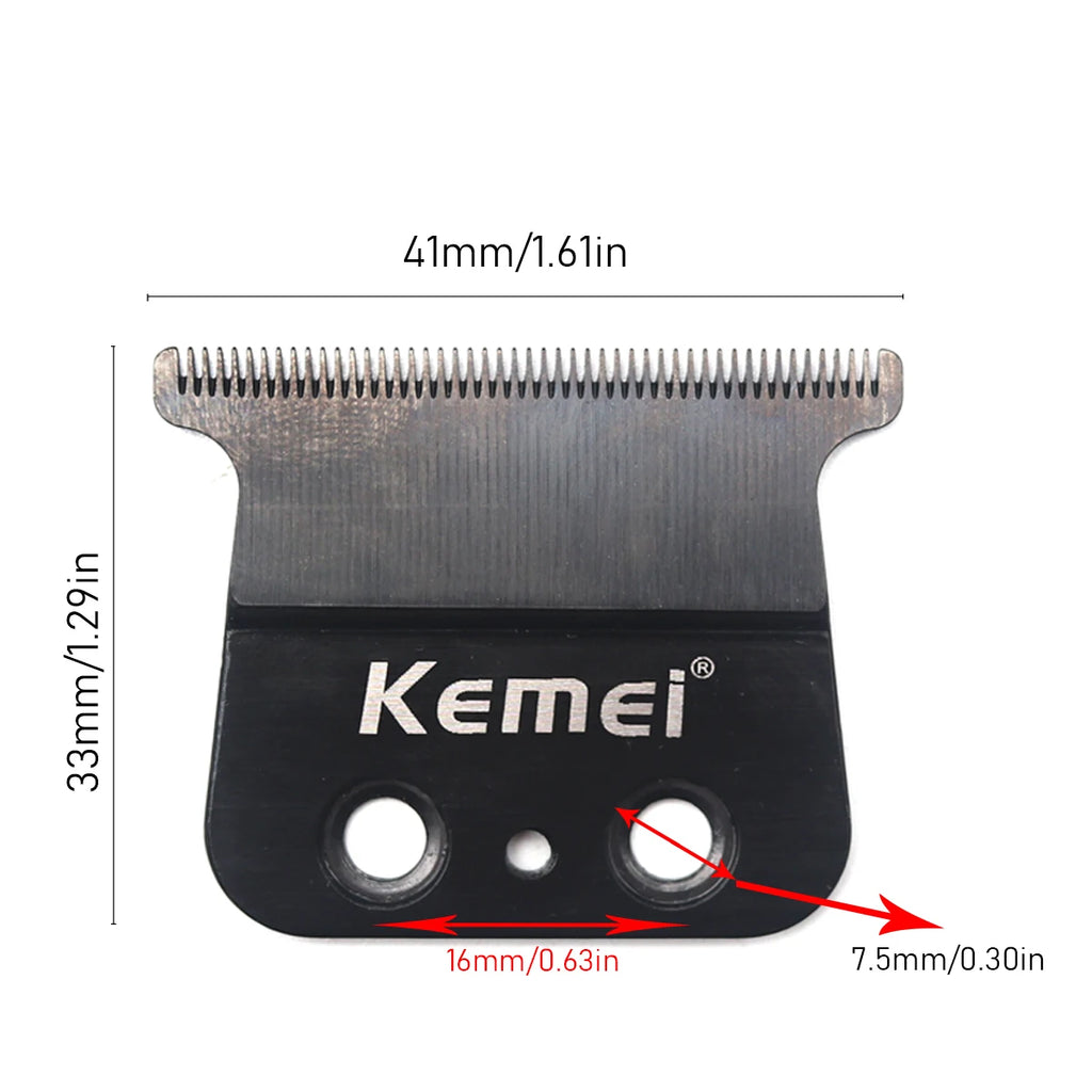 For Kemei KM-2293 0mm Replacement Cutter Head Original Replaceable Blade for Professional Hair Clipper Cutting Accessories