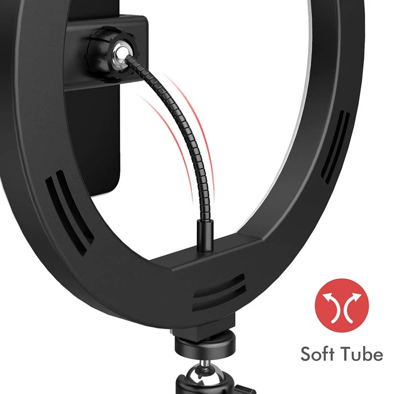10inches Ring Light 33cm LED Selfie Photography Fill Lamp With 50cm Tripod & Remote control for Tik tok Video Live cosmetic Lamp