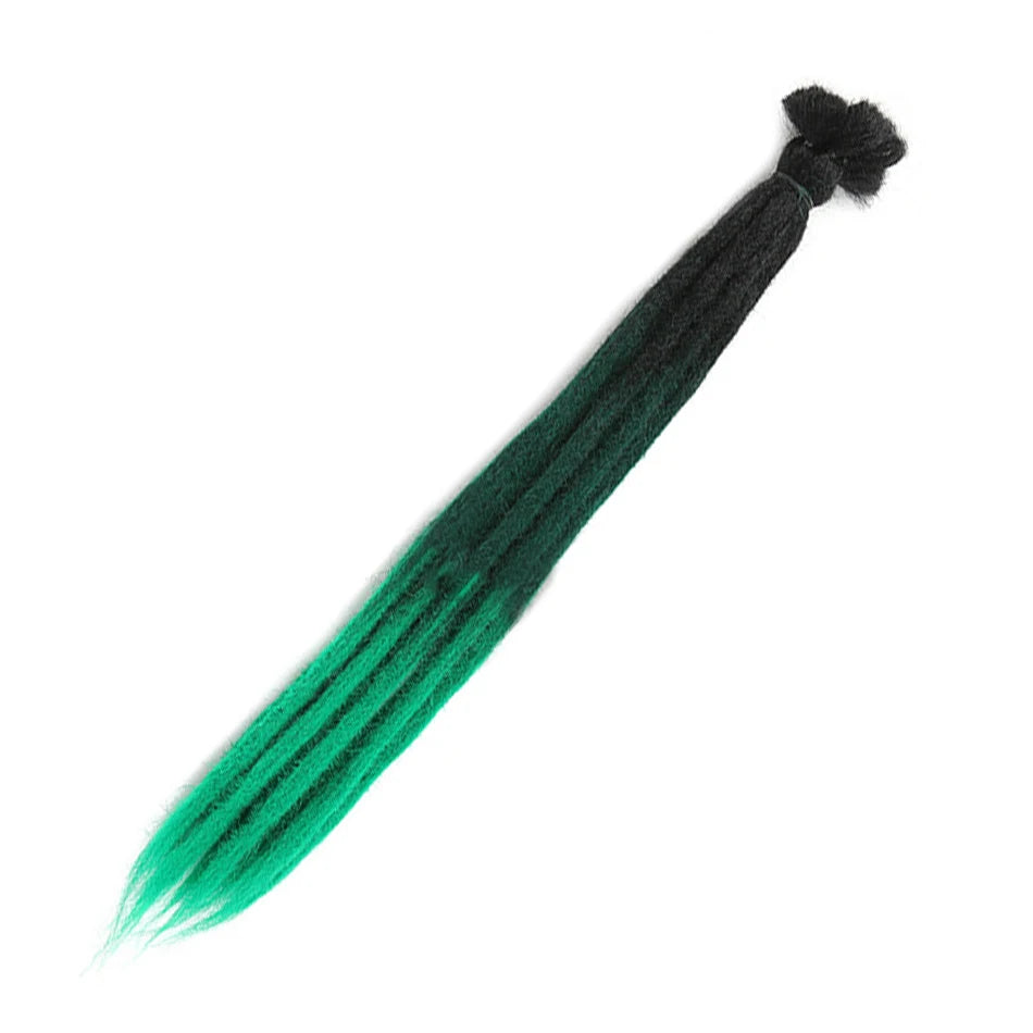Synthetic Handmade Dreadlocks Crochet Braids Hair Extensions For Black Women Colored Dreadlocks Hair  Faux Locs braiding Hair