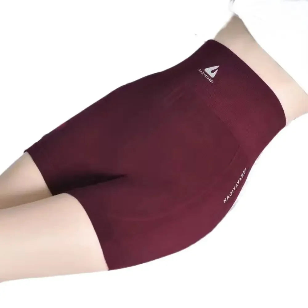 Women Workout Yoga Shorts Biker Shorts for Gym Tights Fitness Outfits High-Waist Body Shaper Shorts
