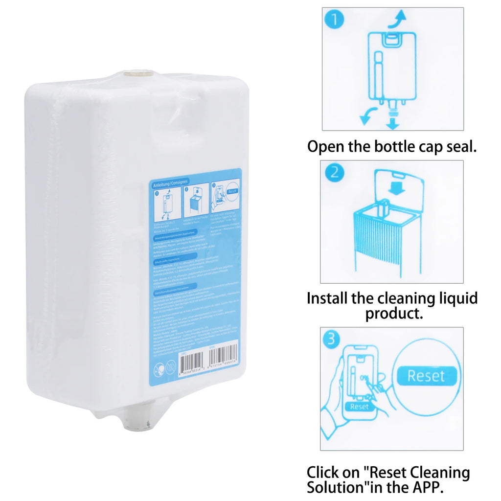 Original cleaning fluid for Dreame L20 Ultra L30 ultra  L10 Prime X10 X10 plus X20 15.2 FL OZ.450ml