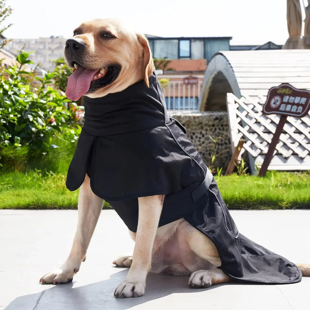 Winter Clothes for Dogs Windproof Vest Adjustable Clothes with Harness Cold Weather Waterproof Outfit for Small Medium Large Dog