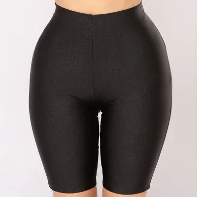 Women Cycling Shorts Dancing Gym Biker Slim Active Sports Solid Sexy Skinny 2024 New Summer