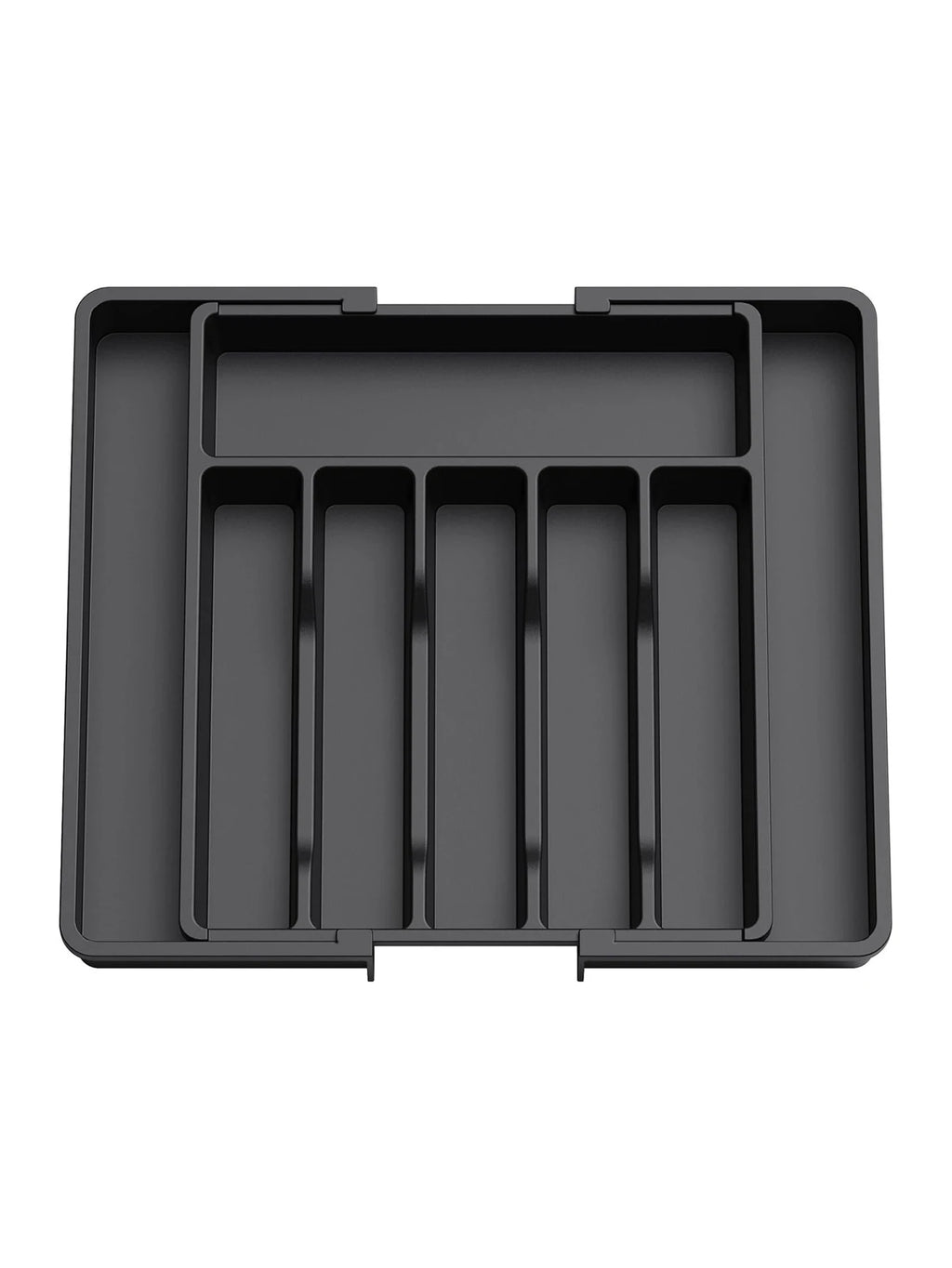 Expandable Kitchen Drawer Organizer - Adjustable Retractable Cutlery Storage Box with Dividers for Utensils, Home Organization