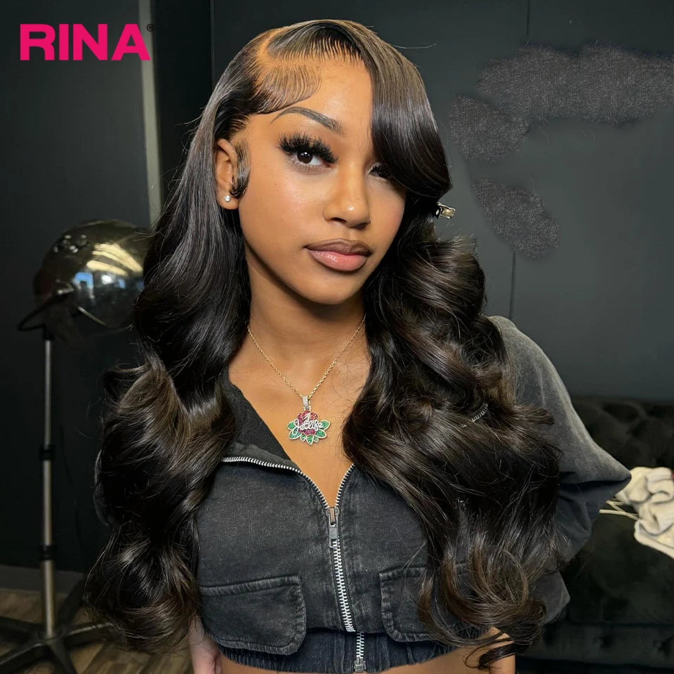 99J Dark Burgundy 180 Density Body Wave 13x4 Lace Front Wig 13x6 Human Hair Lace Frontal wig Transparent Lace Colored Brazilian