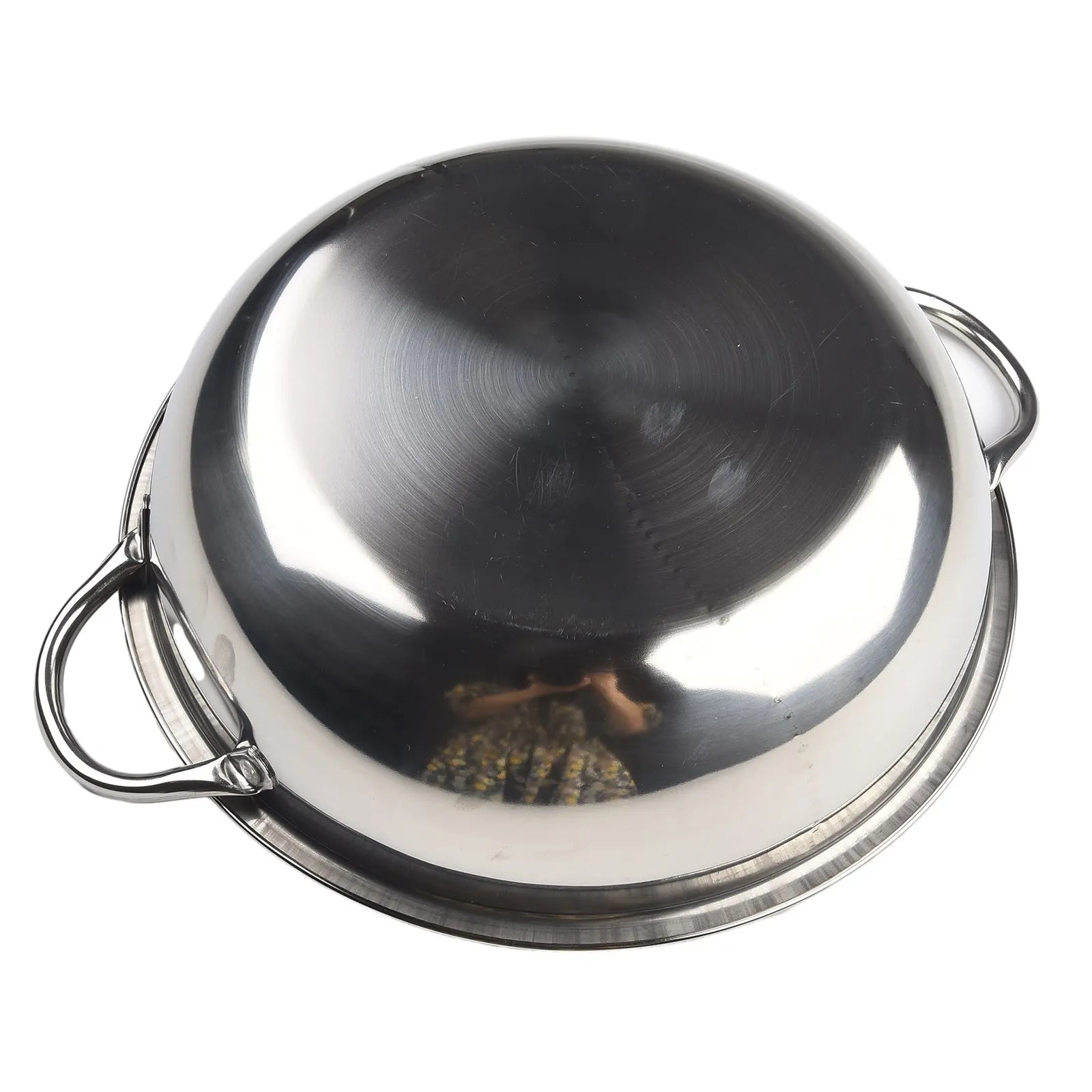 30cm Twin Divided Hot Pot Stainless Steel Hotpot Kitchen Cooker Home Cooking Cookware Soup Cooking Pot