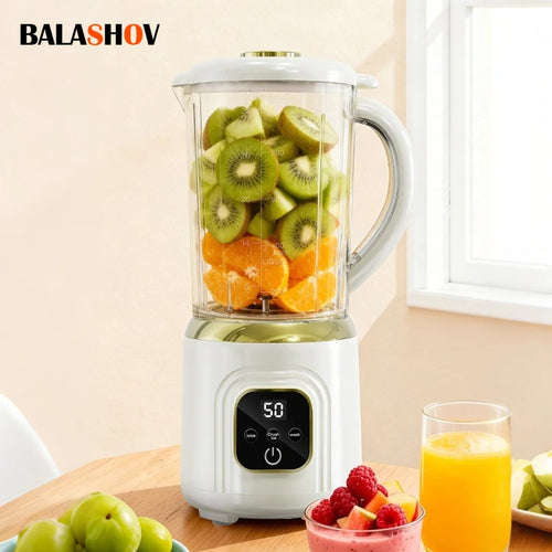 1000 ML Household Juicer Blender Dual-blade digital display juicer USB Rechargeable Ice Crusher Electric Fruit Juice Machine