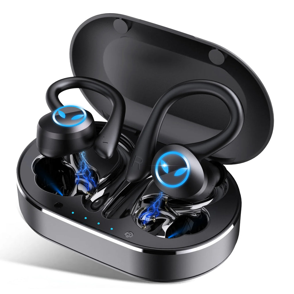 Wireless Earbuds, Bluetooth 5.4 Earbuds Stereo Bass, in-Ear Noise Cancelling Mic, Earphones IPX7 Waterproof Sports,50H Playback.