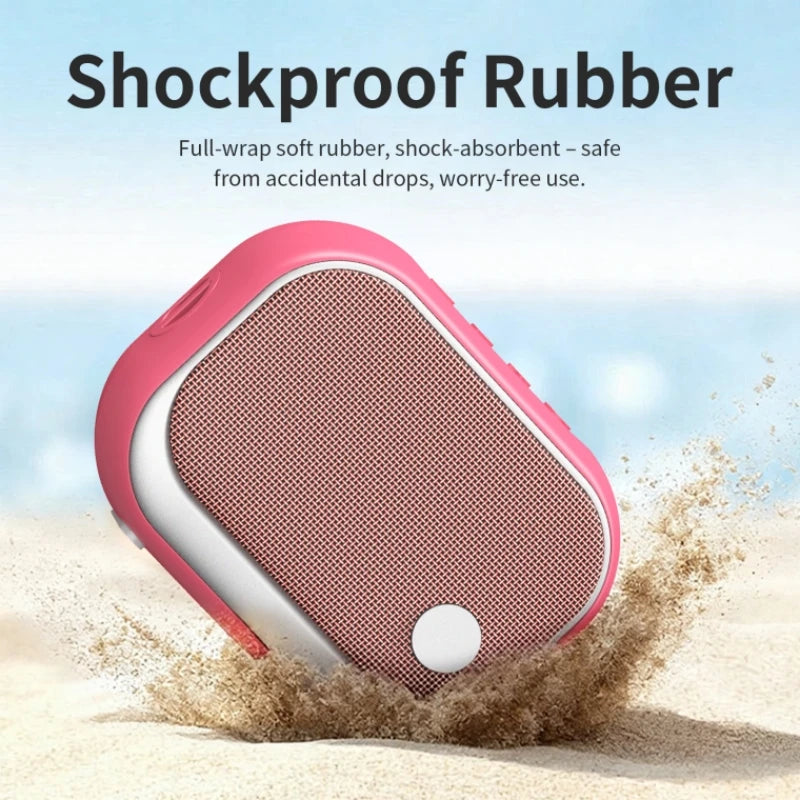 Bluetooth Speaker BT5.3 Mobile Phone Desktop Outdoor Wireless  Speaker Portable Mini Subwoofer Support Tf  TWS/FM/RGB Speaker
