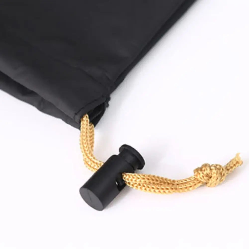 PU Leather Phone Storage bag with Draw String Waterproof Power Bank Case Large Capacity Dustproof Headphone Case Pouch